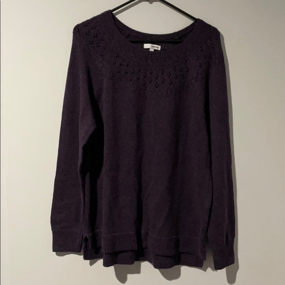 NWOT Purple Sweater